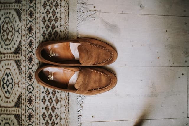 Suede Loafers